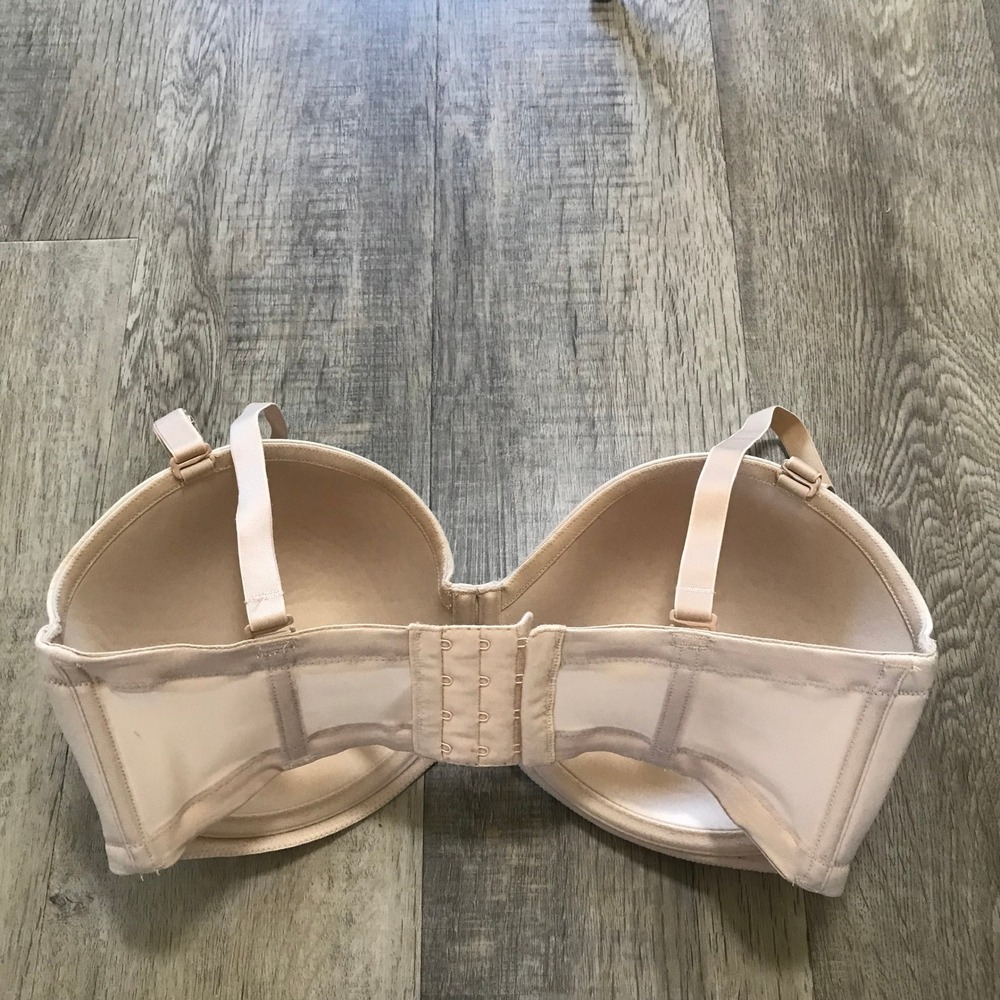 Wacoal Red Carpet Strapless Underwire Bra 36G Sand Beige 854119 Full Coverage - Picture 2 of 5